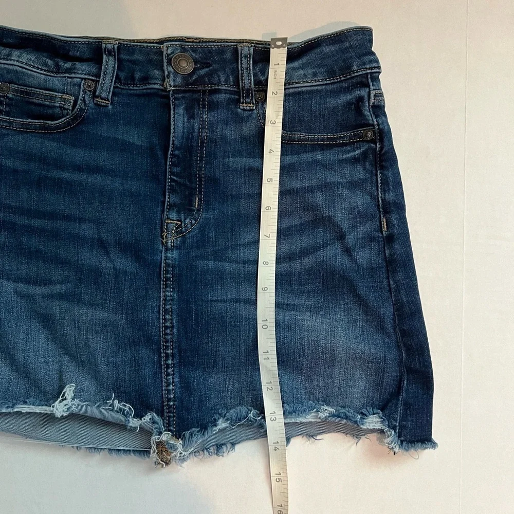American Eagle Denim Hi-Rise Next level‎ Stretch Mini Skirt - Size 4